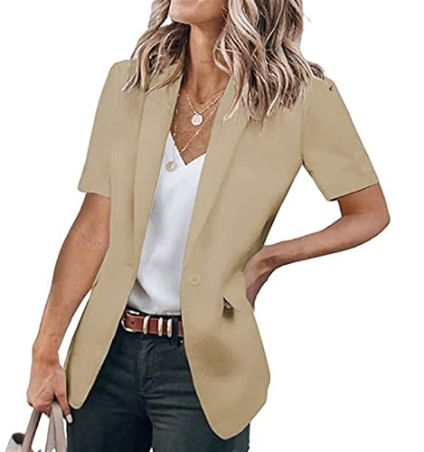 Sawmew Kavaj Dam Elegant Affärssommarjacka Damjacka Damjacka Kostymjacka Dam Kortärmad Kavaj Dam Med Korta Ärmar Kavaj Outfit Kofta Fritidsslag Affärskontor