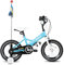 STITCH JOYSTAR Little Rock 12 Zoll Kinderfahrrad für 2-4 Jahre Kinderfahrrad mit Stützrädern, Jungenfahrrad mit Korb Fahrradstreamer, blau