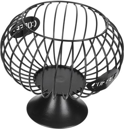 OKUMEYR Support De Stockage De Capsules De Café Organisateur Fer Fruit Basket Porte-collations Capsules Café Tasse