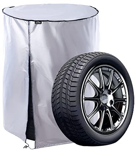 Heuffe Copertura Universale per 4 Pneumatici,Copertina Protettiva per Pneumatici,Copertina per Pneumatici,Copertura per Ruote,Borsa per Pneumatici Auto 16 17 18 19 20 Pollici