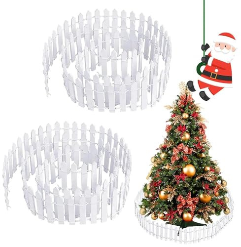 2PCS Cloture Bois, Miniature, Bordure Jardin Bois, Convient pour les Jardins Féériques, les Maisons de Poupées, les Topiaires de Jardin, les Accessoires de Jardins （5×90cm)