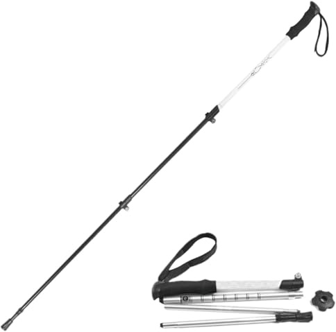 CZ-XING Men's Hiking Poles Hiking Trekking Poles Telescopic Hiking Poles Lightweight Aluminum Trekking Pole Adjustable Hiking Stick Outdoor Balance Walking Stick Backpacking