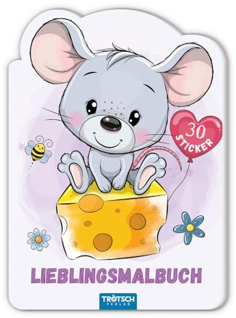 Trötsch Malbuch Lieblingsmalbuch: Malbuch Beschäftigungsbuch Ausmalbuch Stickerbuch (Ab 3 Jahren)