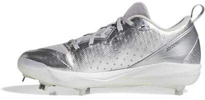 adidas Adizero Instinct Silver Speed Softball, Scarpe da Ginnastica Donna, Argento Metallizzato Nero Grigio, 40 2/3 EU