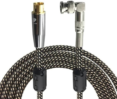 Cable de vídeo S-video macho de 4 pines a BNC macho hembra 75-5 cable de conexión de señal de vídeo de vigilancia Q9 cable de seguridad de vídeo OFC 1M 2M(S to L BNC Male,5m)