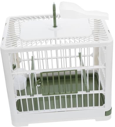 Yardwe Faltbarer Vogelkäfig Für Haustiere Papageienträger Für Unterwegs Tragbarer Vogelreisekäfig Mit Netzdesign Sicheres Bequemes Nest Für Sittiche