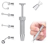 MODRSA piercingtaper piercingboll grabber Changing Tool: Nose Lip Tragus piercing för förändrad Jewelry, 16, 18, 20 g, 16, 18, 20G, Rostfritt stål
