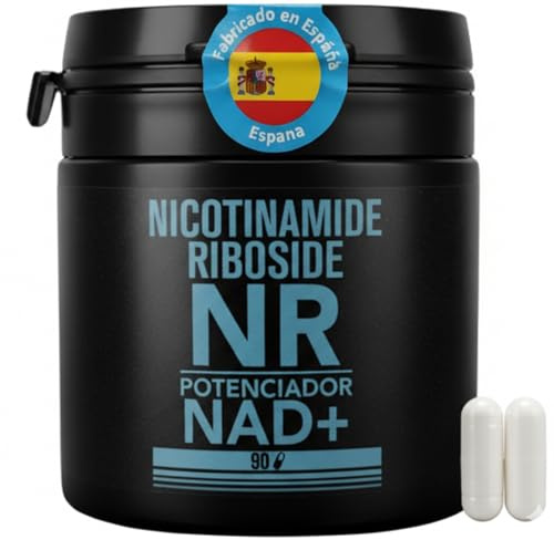 DIETÉTICA EUROPEA nad nicotinamide riboside 300 mg – Suplemento NAD+ Puro sin Aditivos | Fabricado en España – 90 Cápsulas Veganas de nad plus | Energía Celular y Vitalidad– Nicotinamida NR de Calidad