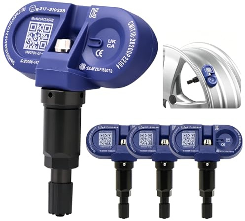 7JI Sensor Presión de Neumáticos para Tesla, Sensor Bluetooth TPMS
