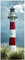 Wallario Glasbild Leuchtturm am Strand - 50 x 125 cm Wandbilder Glas in Premium-Qualität: Brillante Farben, freischwebende Optik