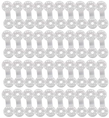 Opilroyn 50 pinzas de tela clips de jardín para redes, pinzas de ropa para pantalla, clips de fijación para red de parasol, red antipájaros, red de jardín, accesorios de tela de sombra