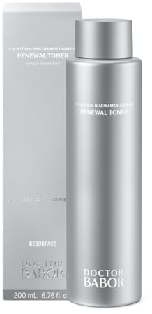 DOCTOR BABOR Renewal Toner | Tónico Facial Regenerador con Retinol | Apoya la Renovación Natural de la Piel, Afina los Poros y Mejora la Tez | Vegano | 200ml