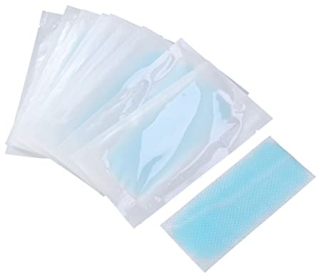 Ipetboom 10pezzi in Gel Rinfrescanti per Fronte Pasta Rinfrescante Adesiva Sollievo Rapido Testa di Denti Stanchezza e Insolazione