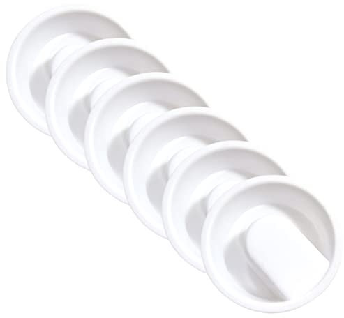 ASAKKURA 6 Stück Karaffe Deckel Für Haushaltskrüge Praktische Abdeckungen Aus Hochwertigem Material Multifunktional Für Verschiedene Getränke Ideales Wohnaccessoire Zur Frischhaltung