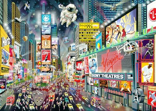 Times Square Jigsaw Puzzle: 1000 Pieces