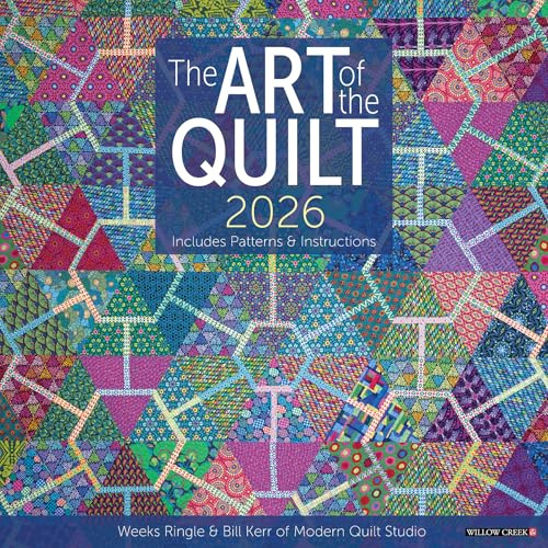 Art of the Quilt 2026 Wall Calendar