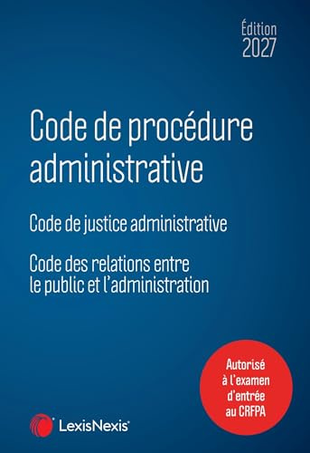 Code de procédure administrative 2027