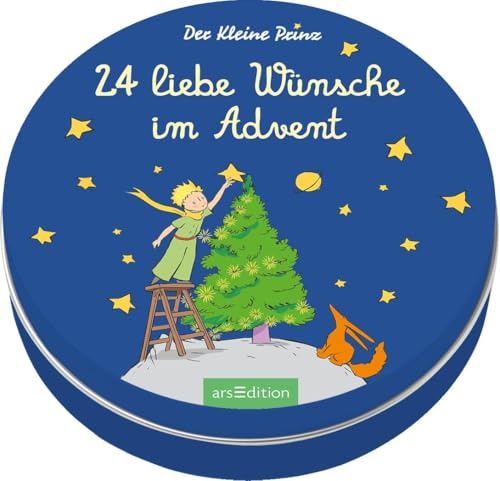 Adventskalender in der Dose. Der Kleine Prinz. 24 liebe Wünsche im Advent: 24 stimmungsvolle Sprüche und Zitate
