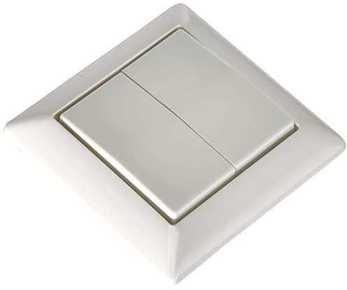 Jung 1fach Einsatz Taster Alpinweiß AS590-5WW