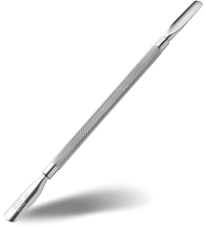 Rui Smiths Spingi cuticole professionale in Acciaio Inossidabile Ipoallergenico a Doppia Estremità - Stile n. 107