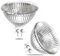 Luxvista Lampadine Alogene MR16 GU5.3, 50W Dimmerabile Bianco Caldo 2700K DC 12V Bassa Tension Lampadine Riflettori Equivalente a Lampadine LED 5W Faretto, Confezione da 2