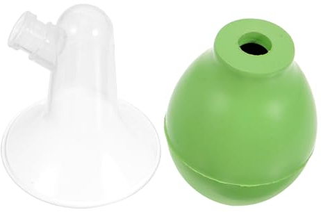 ifundom Handmilchsammler Für Stillende Frauen Manuelle Aus Gummi Und Kunststoff Anti Reflux Schmerzfreies Abpumpen Geräuscharm Für Haushalt
