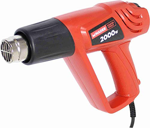 Mader Power Tools 63276 Decapador 2000W 550º, con protección de sobrcarga, con accesorios