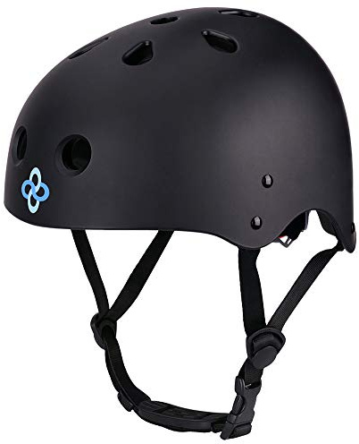 ipoob Casco da kayak per adulti Whitewater (nero opaco, medio)