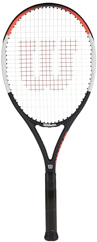 Wilson Tennisschläger Pro Staff Precision 100, Carbonglasfaser, Grifflastige Balance, 320 g, 68,6 cm Länge
