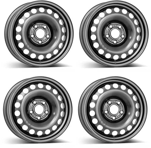 4x Alcar Llantas de acero 4-6365 6.0Jx15 ET37 5x105 compatible con Opel Astra