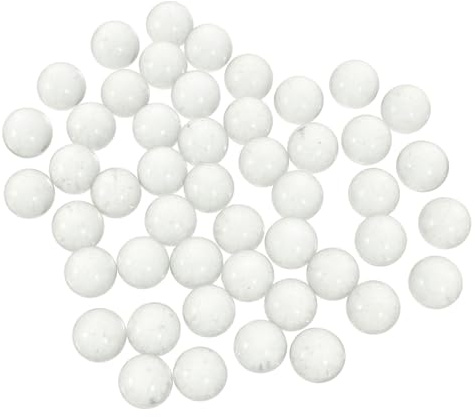 CORHAD Perles de Verre Transparentes 16 MM Lot de 180 Billes Décoratives Solides pour Vases Aquariums et Loisirs Créatifs Boules Rondes Lisses pour Remplissage et Décoration