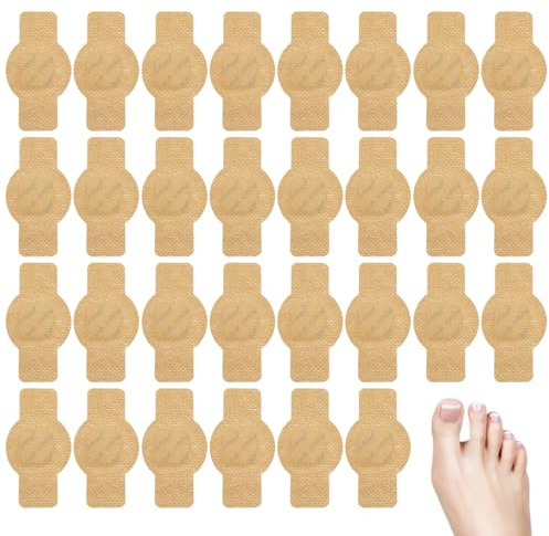 30 Patchs Ongles en Hydrogel,mycos ongl des pie, Traitement Mycose Ongles et Renforcement des Ongles, Soins Réparateurs Anti-Fongiques pour Ongles Abîmés, Épais ou Jaunes pour Soins Quotidiens et Nuit