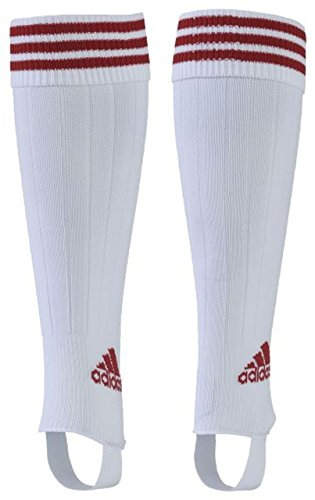 adidas Socken mit Gummizug 3-Streifen, White/Power Red, 44-46