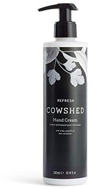 Cowshed Refresh Hand Cream 300ml, Shea and Cocoa Butters, with Coriander Oil