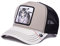 Goorin Bros. Trucker Cap MV Stripes Grey Grau Beige Schwarz, Size:OneSize