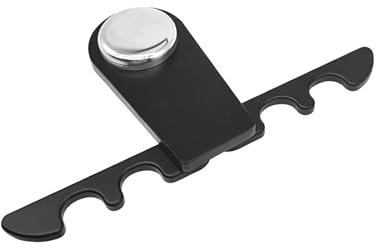 Harilla Pool-Queue-Halter für Tisch-Billard-Queue-Halter, vertikale Queue-Ablage, Pool-Queue-Halter, Klaue für den Billardraum des Club-Gemeindezentrums, Schwarz