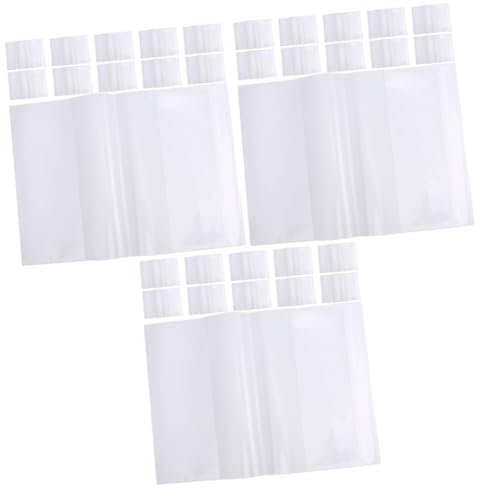 NUOBESTY 3 Sätze Wasserfeste Buchfolie Hüllen Für Bücher Papier Comic-hüllen Schrottbuch Klares Buch Buchschutzfolie Schulbuchumschlag Buch Schutzhülle Buchcover Pp Transparent 20 Stück * 3