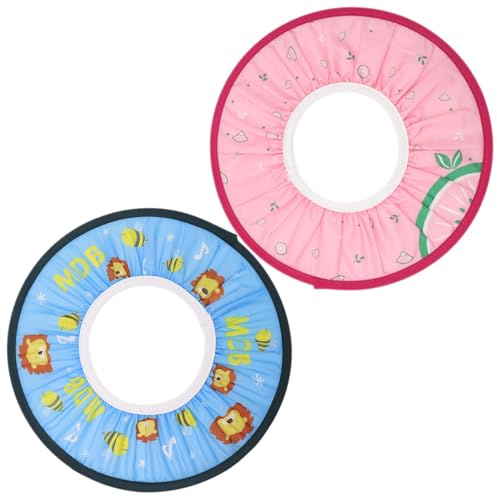 JDNFKG 2 Tappi per Doccia Cartoon, Protezione per Le Orecchie E Design Impermeabile, Tappi per Shampoo Regolabili, Adatti per Le Scene di Lavaggio E Cura dei Bambini.
