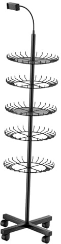 Oshhni Support à tresses réglable en hauteur, 144 picots, multifonctionnel, en acier au carbone, avec support pour téléphone et pour extensions de cheveux