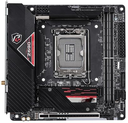 Compatibilità Scheda madre Fit For ASROCK Z690 DDR5 PHANTOM GAMING-ITX/TB4 for Intel Core i9-12900K i5-12600K i9-13900K PCIe 5.0 x16 M.2 Mini-ITX