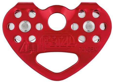 PETZL - Rolle TANDEM - Unisex, Rot, Einheitsgröße