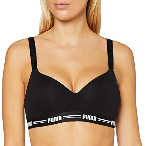 PUMA WOMEN PADDED TOP 1P HANG - Color: black _ Talla: S
