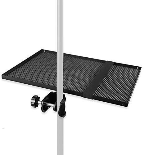 Mr.Power Microphone Stand Rack Tray Holder for Stage, Live Streaming, Recording (13 x 9) (Large)