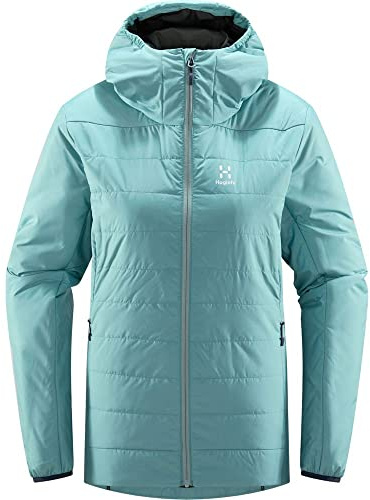 HAGLOFS 605387_4Q3 MIMIC SILVER HOOD WOMEN Jacket Women's FROST BLUE Size L