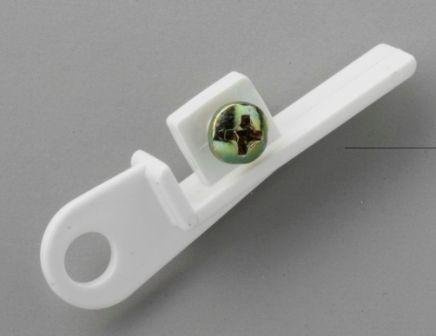2 End stops for Swish Deluxe plastic curtain tracks