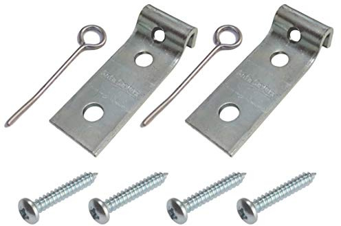 Taskar Sofa Zig Zag Spring Repair Brackets (2 Pack) Silver