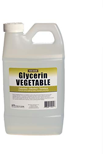 Vegetable Glycerin - Half Gallon (64oz)- All Natural, USP Grade - Premium Quality Liquid Glycerin, Excellent Emollient Qualities, Amazing Skin and Hair Benefits, DIY Beauty Products.
