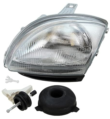 BESTPRICE 1x faro principale anteriore sinistro H4, compatibile con FIAT SEICENTO / 600 (187_)