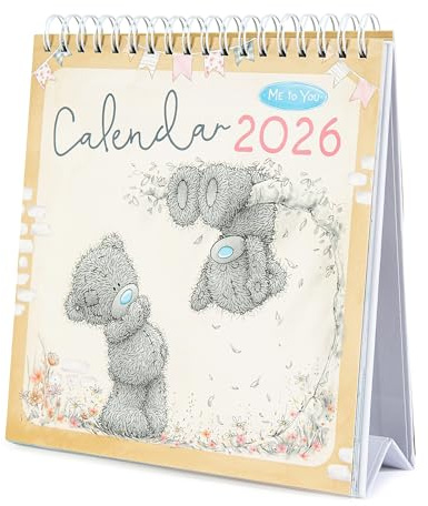Me to You Tatty Teddy 2026 Desk Calendar