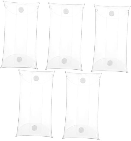 KOMBIUDA 5st Blindbox-puppentasche Modell Vitrine Aufbewahrungsbox Für Puppenspielzeug Aufbewahrungskoffer Für Handarbeiten Figur Vitrine Spielzeugvitrine Bastelkoffer Figurenhalter PVC